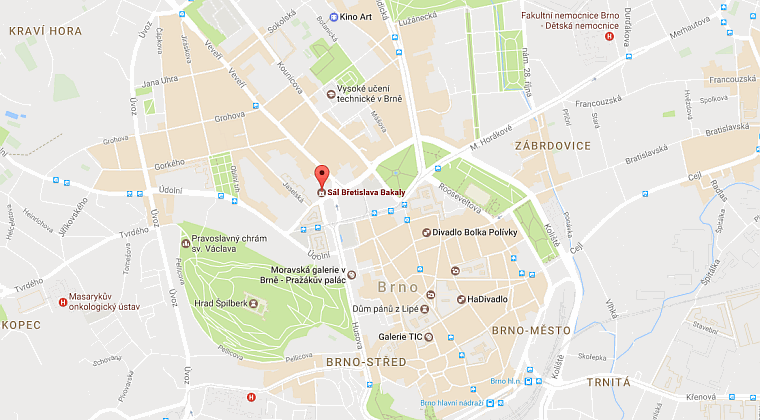 Za Hranice - Brno - Mapa
