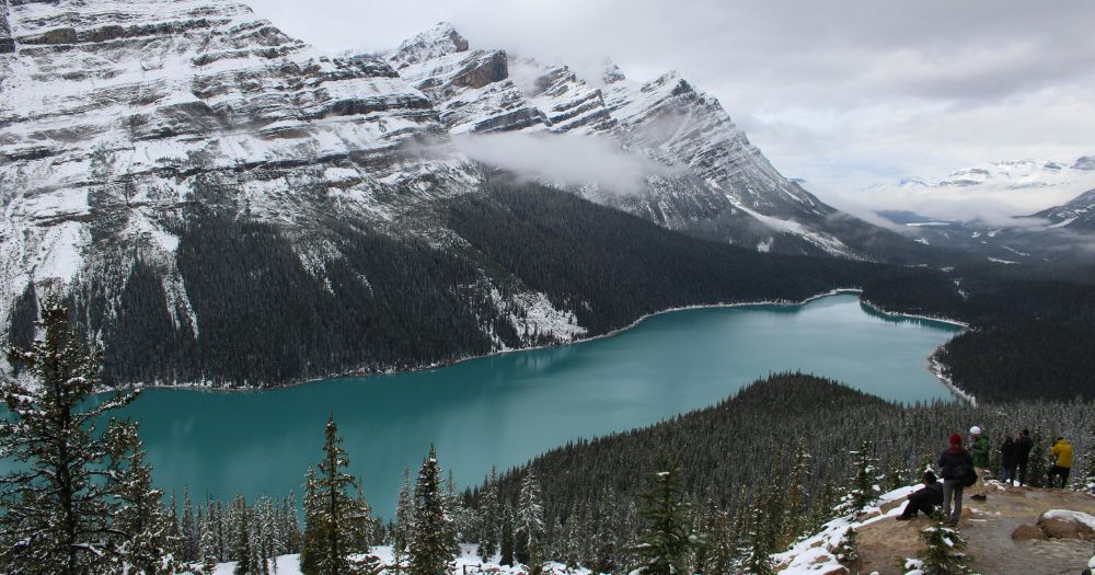 Jezero v Kanadě
